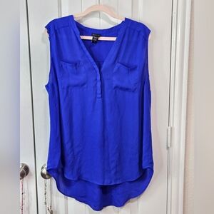 Torrid Blue Sleeveless Top